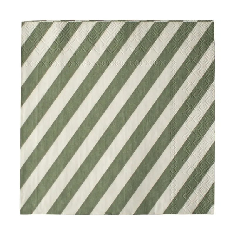 Stripe pappersservett 33x33 cm 20-pack från DBKD Rea