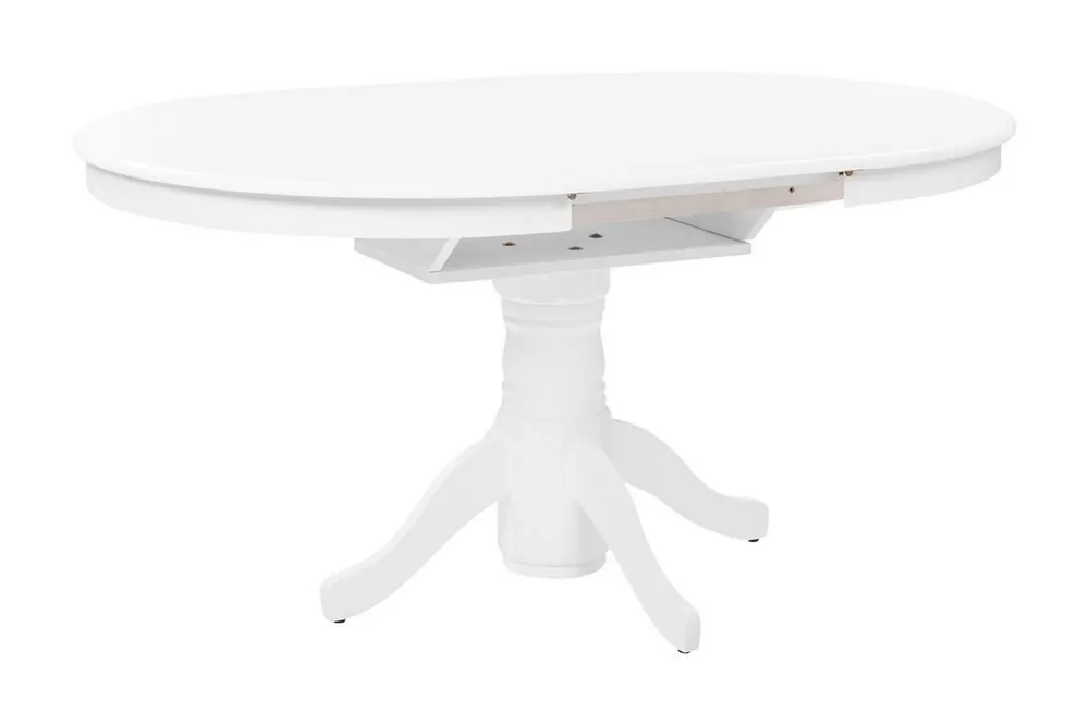 Cinnamon Matbord 106 cm Oval Vit - Möbler Premium