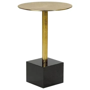 Utförsäljning Finnian Sidobord 30 cm Guld/Svart - Möbler