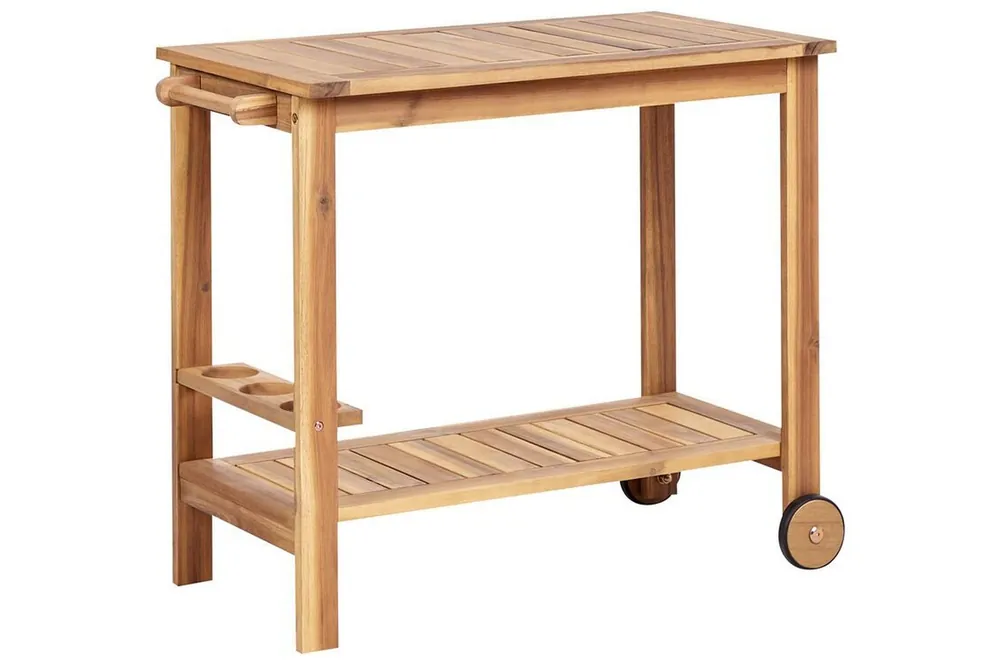 Kampanjpris Gaetano Sidobord 47 cm Ljust trä - Möbler