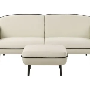 Balint Soffa 3-sits Beige/Svart - Möbler Köp online