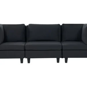 Buck Modulsoffa 3-sits Svart - Möbler I lager