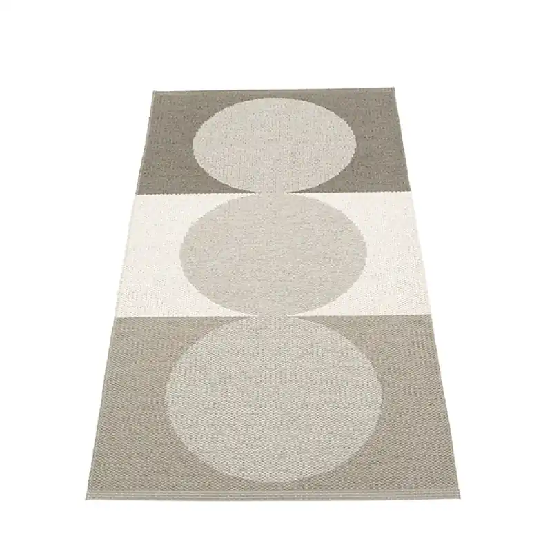 Fynd Otto Clay / Background Linen matta 70 x 140 cm