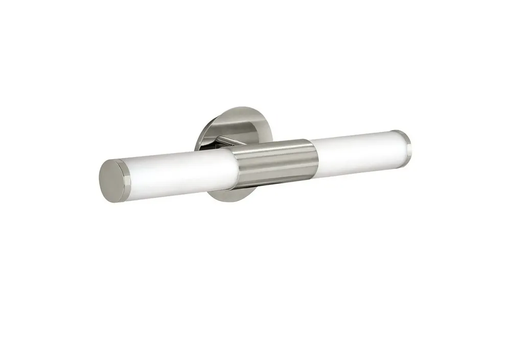 Eglo Vägglampa Eglo Palmera Nickel-Matt Vit Vit - Belysning & el Utförsäljning
