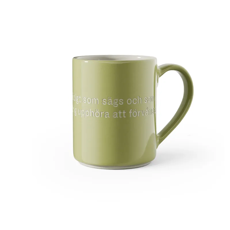 Populärt val Astrid Lindgren mugg, Voj, voj, så mycket onödigt.. från Design House Stockholm