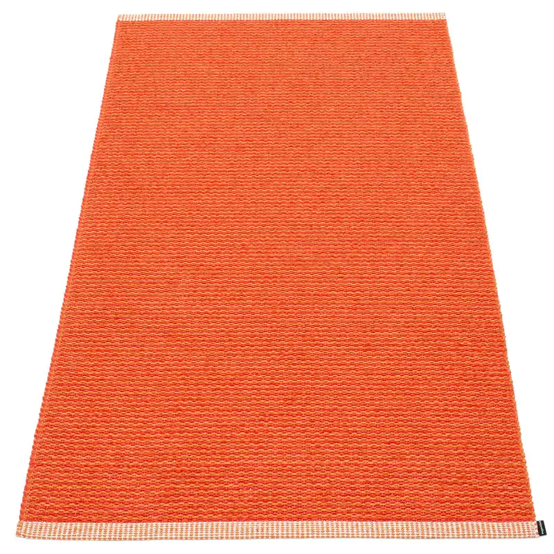Rabatt Mono matta 85x160 cm pale orange / coral red