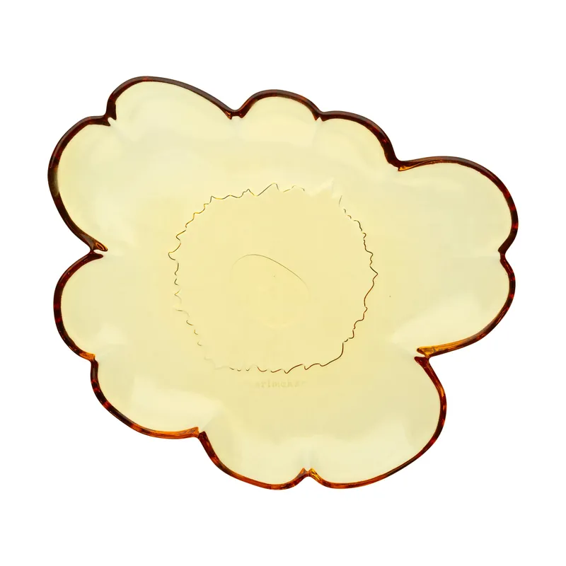 Begränsad tid Unikko glasfat 20 cm från Marimekko