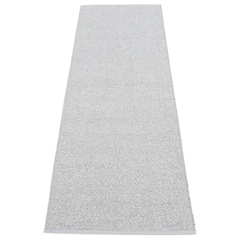 Svea matta 70x240 cm grey metallic / light grey Sista chansen