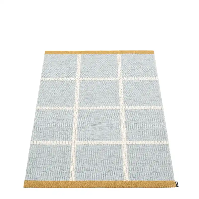 Fynd Vävd Matta Criss Pop Blue Fog