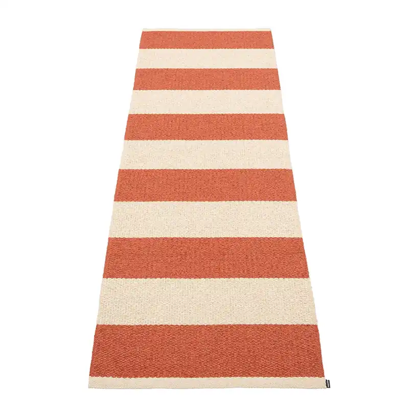 Bob matta Brick/Cream 70 x 225 cm Sista chansen