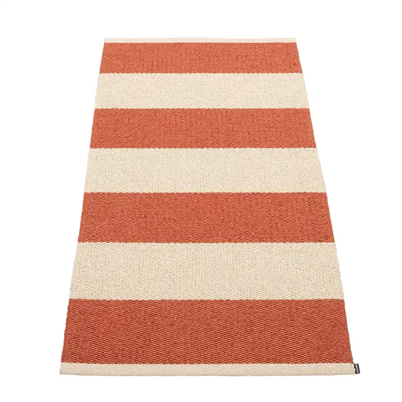 Beställ nu Bob matta Brick/Cream 70 x 150 cm