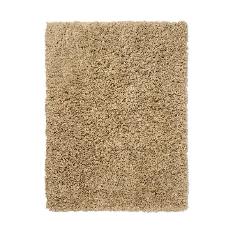 Populär Ullmatta Meadow High Pile L Light Sand