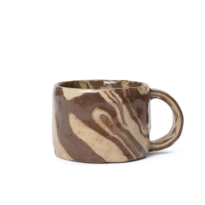 Handgjord Mugg Ryu Låg Premium