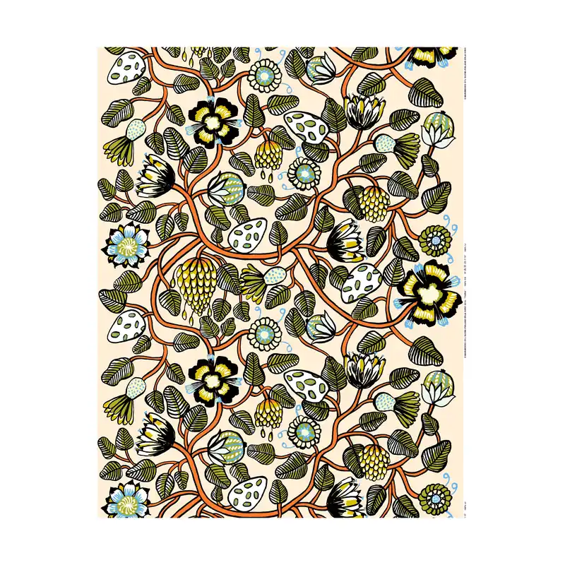 Begränsad tid Tiara tyg från Marimekko