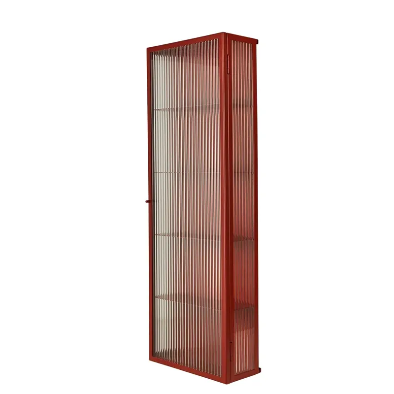 Badrumsskåp Haze Tall Oxide Red Kampanjpris