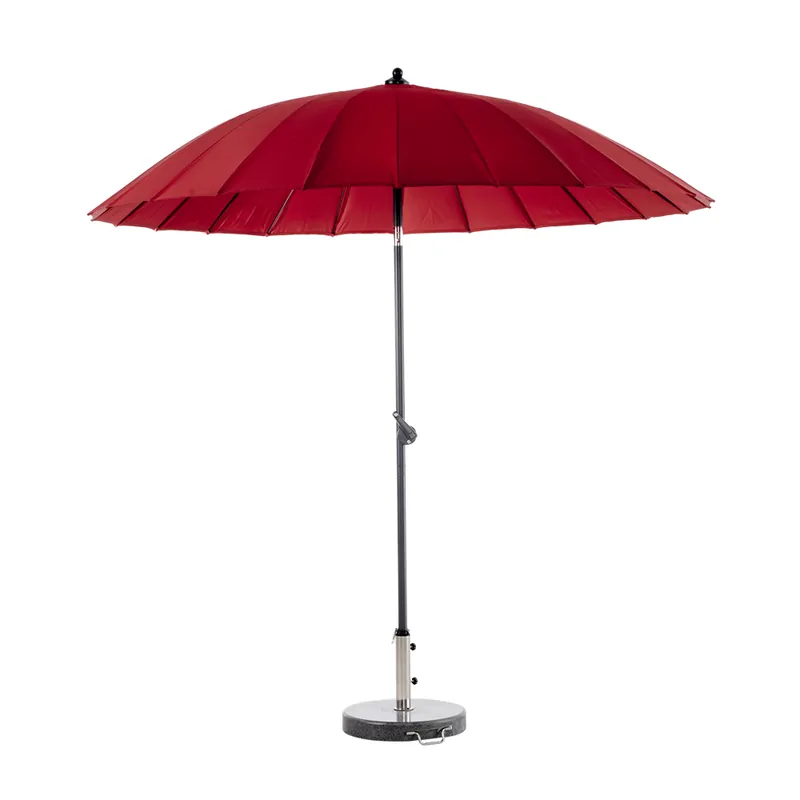 SHANGHAIØ270 cm Antracit/röd Rea