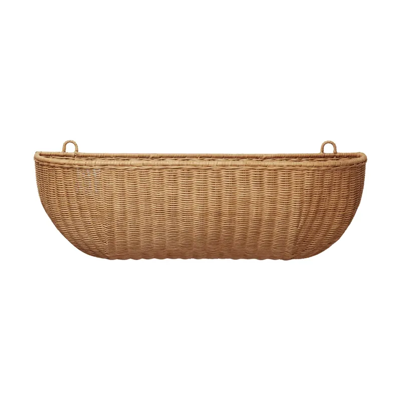 Köp online Braided wall pocket väggkorg 25x75 cm från Ferm Living