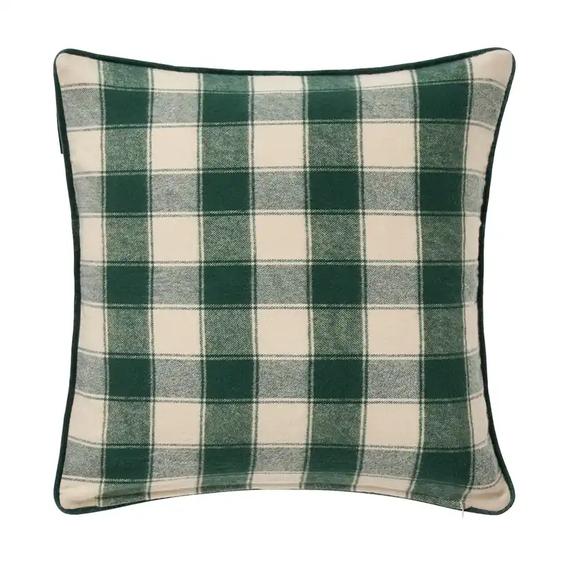 Beställ nu Wrapped checked eko. flannel kuddfodral 50x50 cm från Lexington