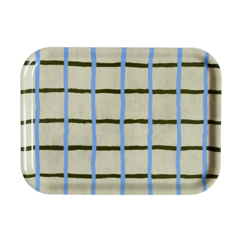 Kampanj Rutig bricka 20x27 cm från Fine Little Day