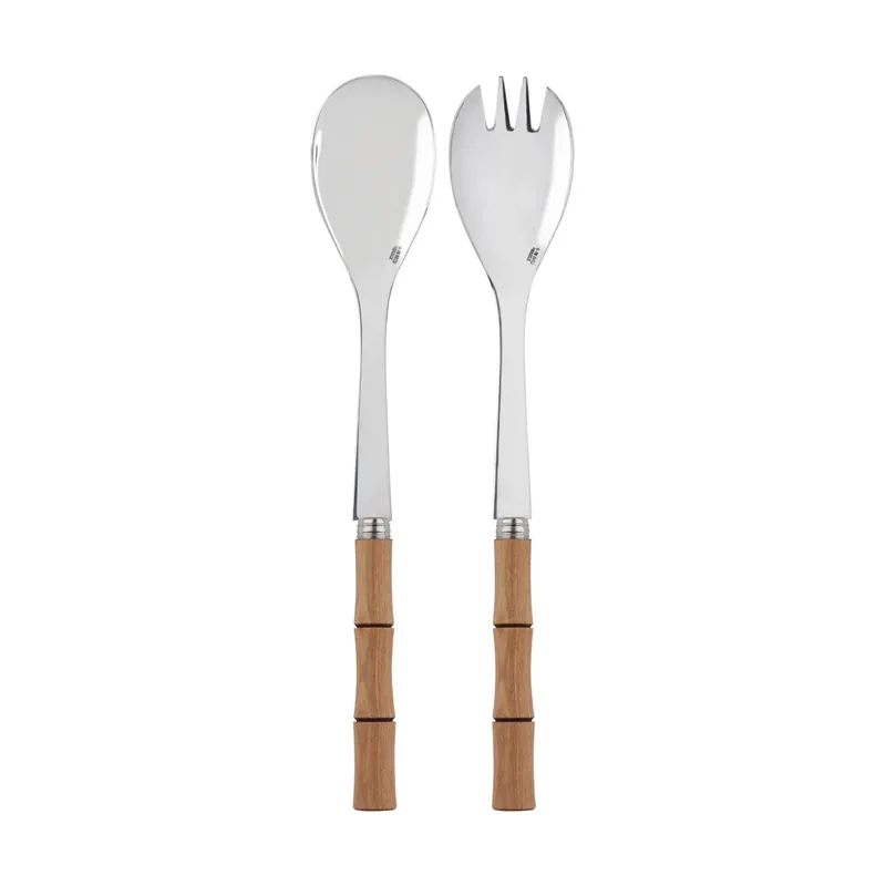 Fynd Bamboo shape salladsbestick 2 delar från SABRE Paris