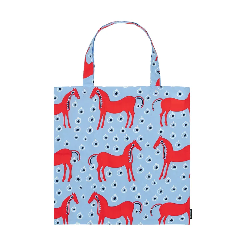 Musta Tamma väska 44x43 cm från Marimekko Rabatt