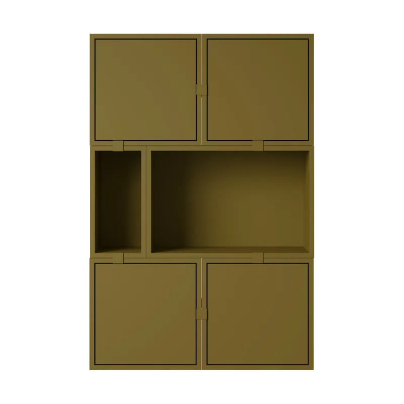 Stacked förvaringssystem sideboard konfiguration 4 från Muuto Köp nu