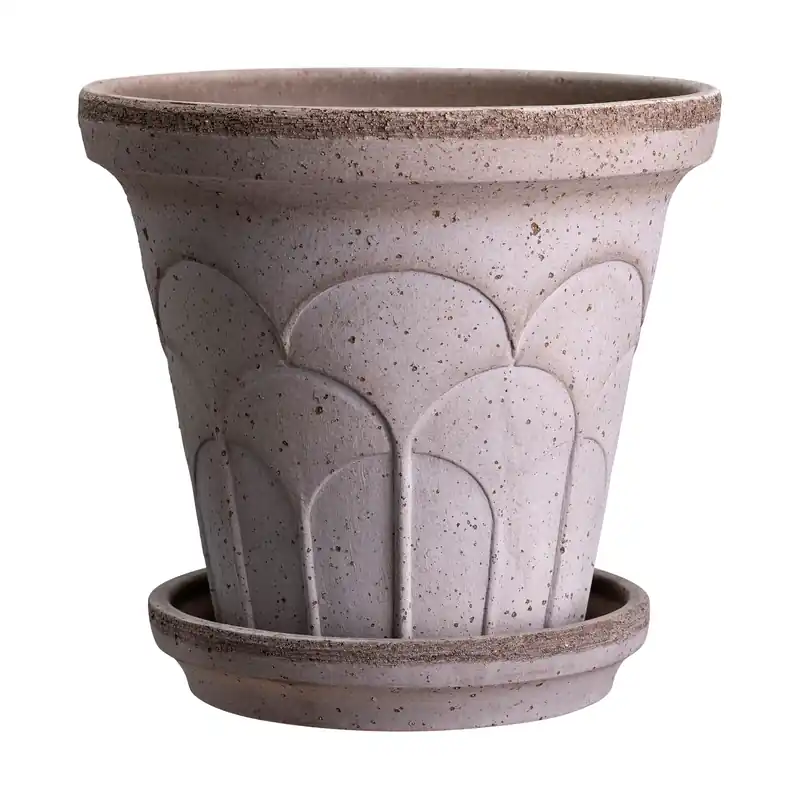 Rabatt Fleur kruka med fat 2 delar från Bergs Potter