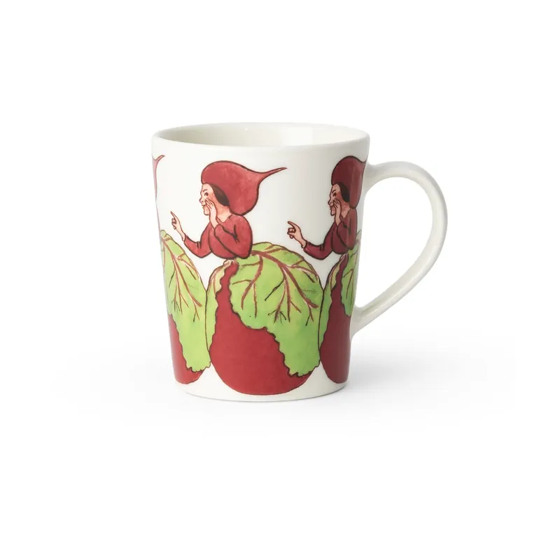 Extra rabatt Mrs Beetroot mugg från Design House Stockholm