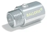 Erbjudande Broen, Ballofix 502 utan vred, Kulventil rak, invändig x utvändig gänga, R15