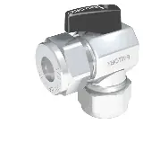 Broen, Ballofix 520 med vred, Kulventil vinkel, kläm x kläm, 15x15x90° Populärt val