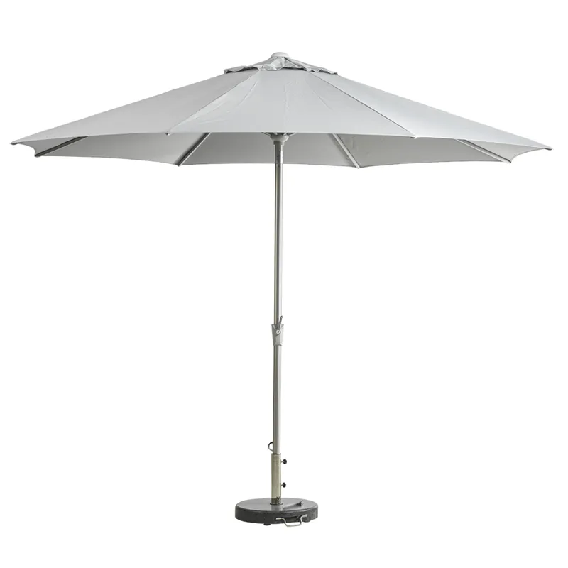 ABRIOLA - Parasoll Ø330 cm-Grå Endast idag