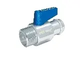 Fri frakt Broen, VSH Mini 1442 med vred, Kulventil rak, press x utvändig gänga, 15xR15