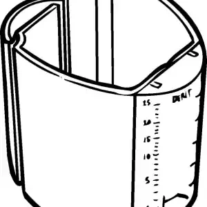 Reapris Gustavsberg, Flödesmätare, 1-25 l/m
