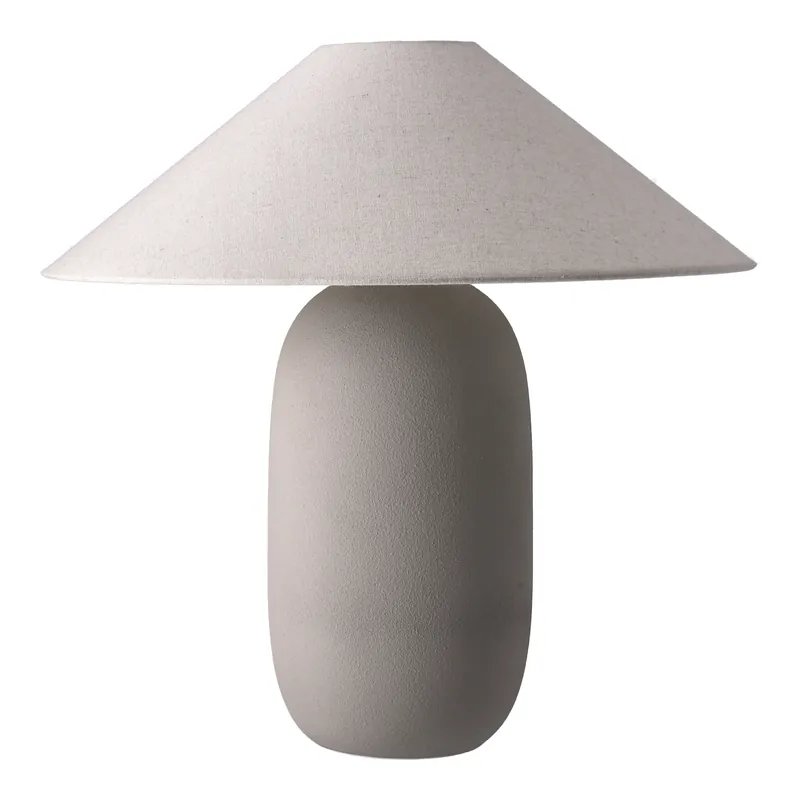 Beställ nu Boulder bordslampa 48 cm grey-nature från Scandi Living