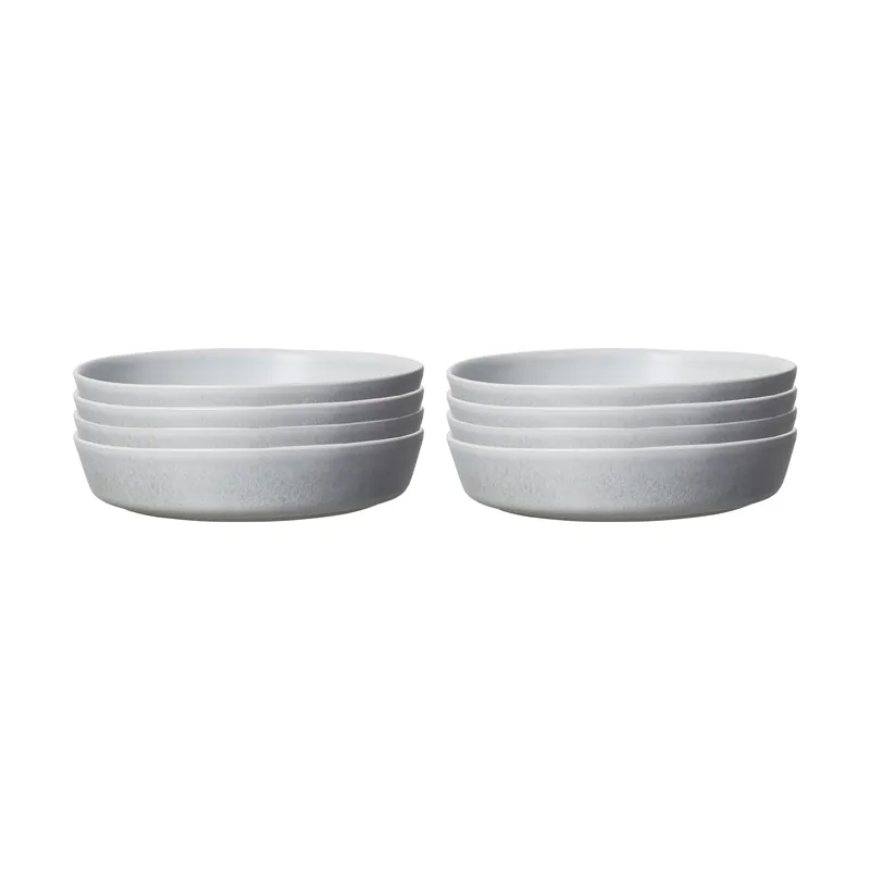 Begränsat erbjudande Sandsbro pastatallrik ljusgrå, Ø23 cm, 6-pack från Scandi Living