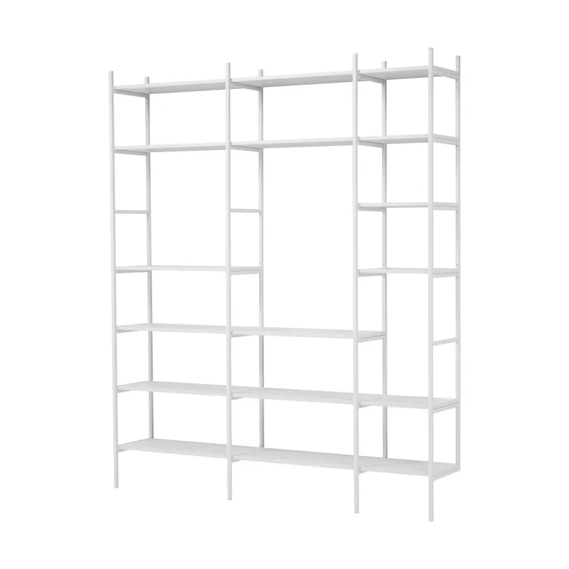 Nyhet Portal bokhylla, White, 201 cm från TÔNN furniture
