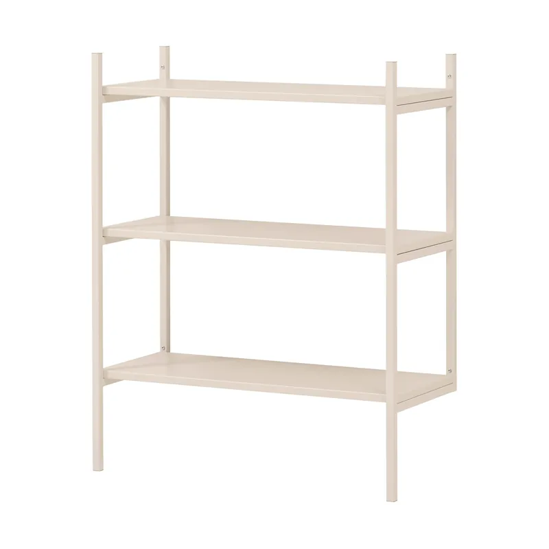 Erbjudande Portal bokhylla small, Off white, 80 cm från TÔNN furniture