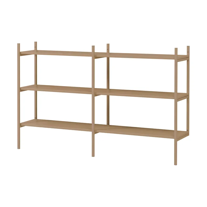 Erbjudande Portal bokhylla small, Camel, 158 cm från TÔNN furniture