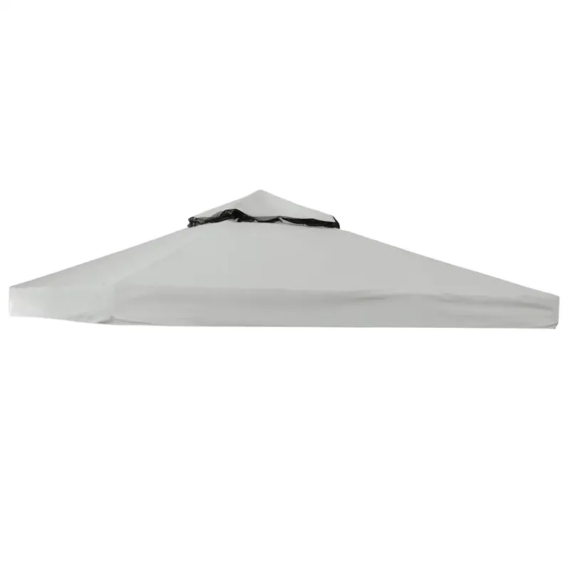 Luxor paviljongtak 300x300 cm grå polyester Trygg betalning