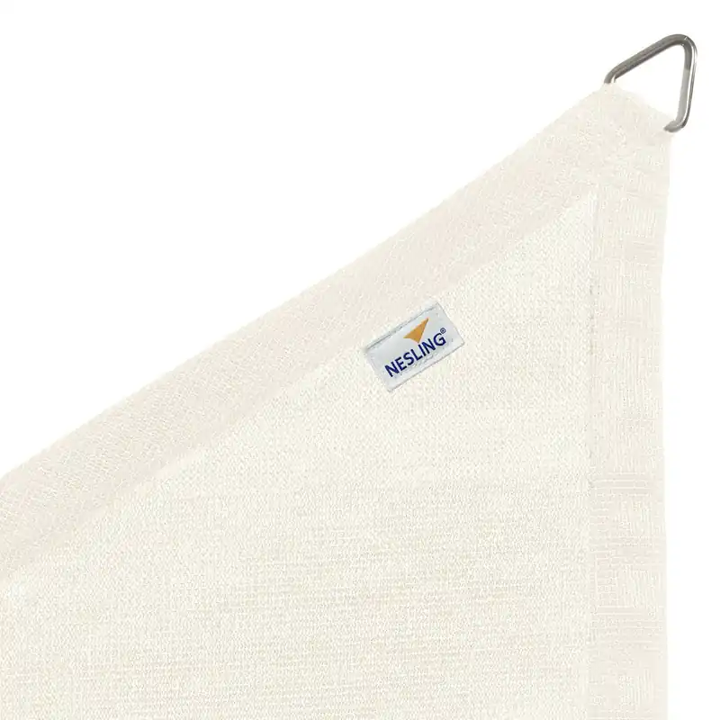 Sista chansen Coolfit solsegel triangulärt 90° 400x570cm off-white