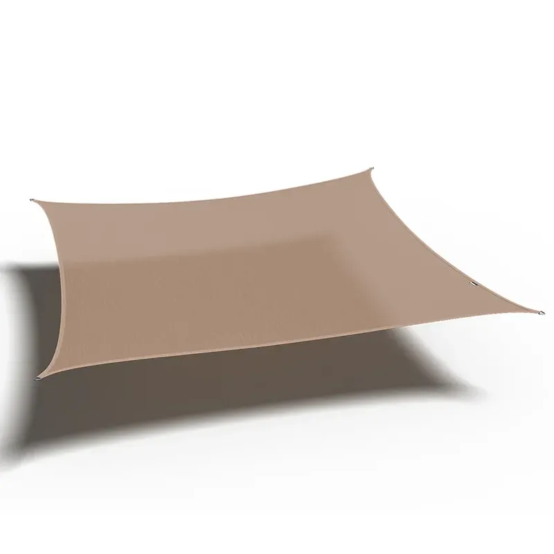 Erbjudande Coolfit solsegel kvadratiskt 500x500cm beige