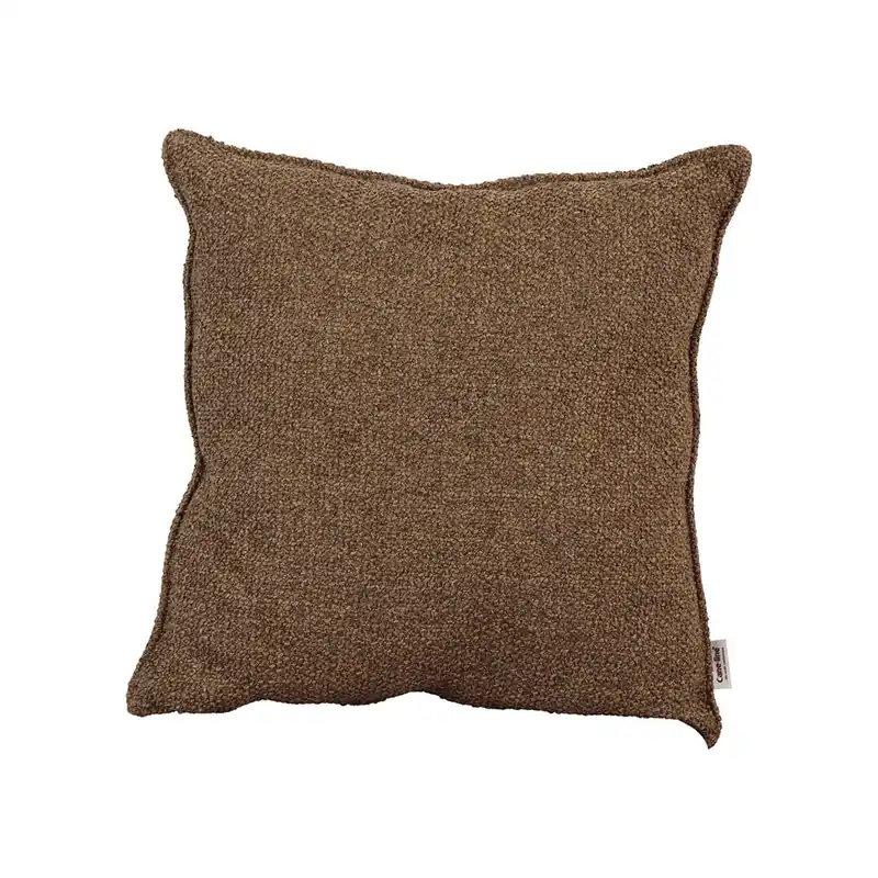 Rise prydnadskudde 50x50-Umber brown Rise risnedsättning