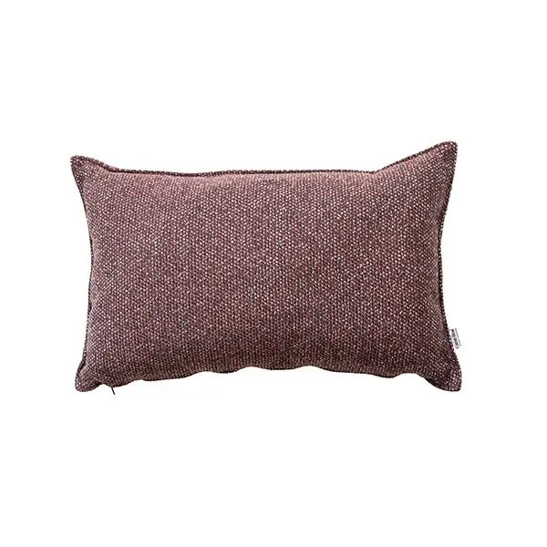 Wove Prydnadskudde 52X32 cm Mörk Bordeaux Fri frakt