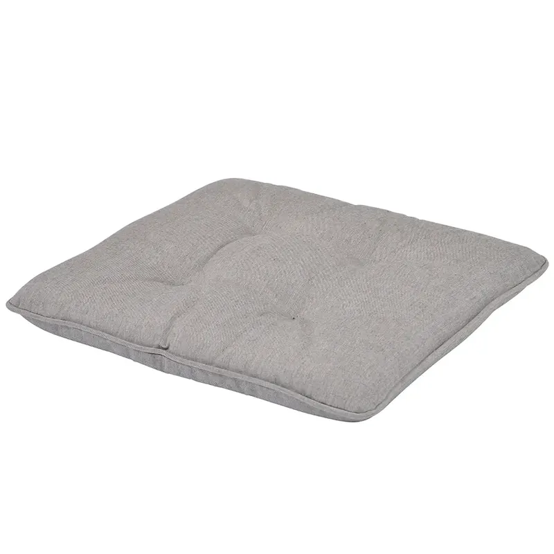 Fri frakt Laos sittdyna 42x45 cm dralon Askgrå