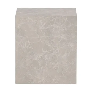 York High Travertin Sidobord 40x40x45 cm - Möbler Trygg betalning