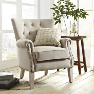 Wynn Fåtölj Beige - Möbler Rabatt
