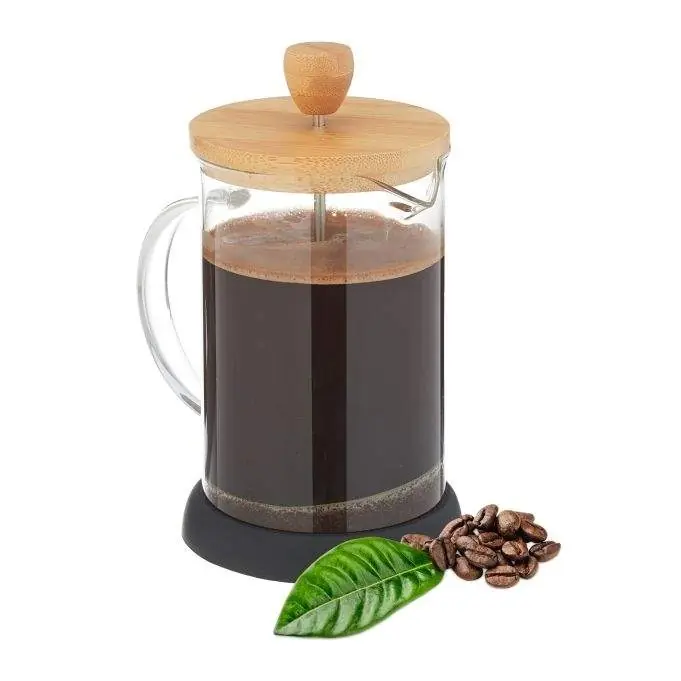 Kaffebryggare med bambu lock Handla nu