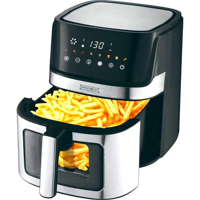 Airfryer 6.5L med Digital Display och Fönster - 1700W Nedsatt pris