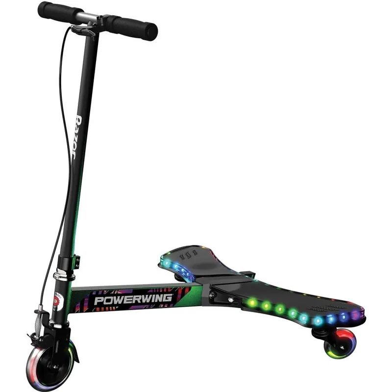 Köp online PowerWing Lightshow Caster Scooter
