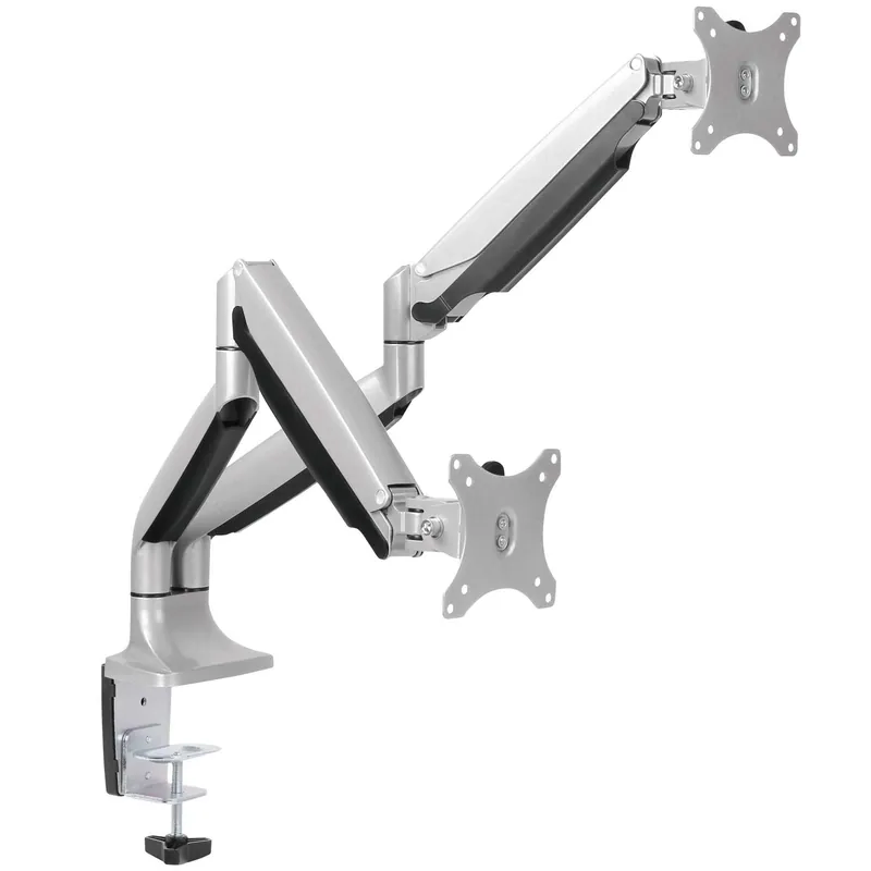 Monitorarm dubbel 13-32" gas A Nyhet